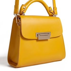 Yellow mini purse